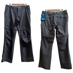 Eastern Mountain Sports UV Trailhead Collection Convertible Zip Off Pant Size 12